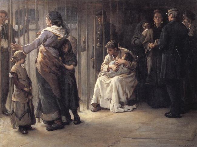 Frank Holl Newgate-Committed for trial